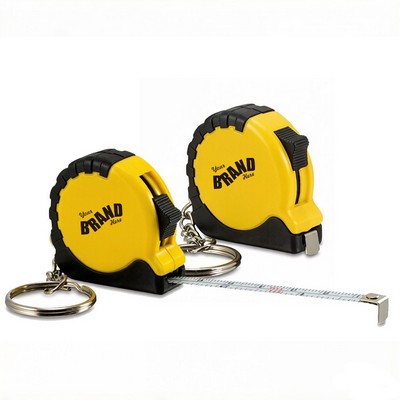 Mini Grip Tape Measure w/ Key Ring