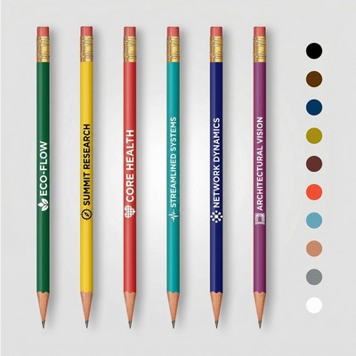 School Office Wooden Pencil With Rubber