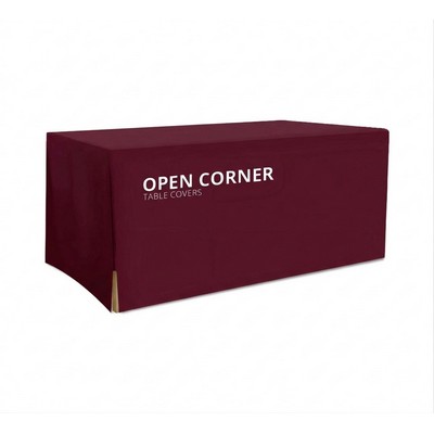 Open Corner Table Covers - 4 Sided (6' x 2.5ft)